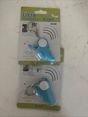 Guardian Angel Personal Safety Alarm Keychain - Blue